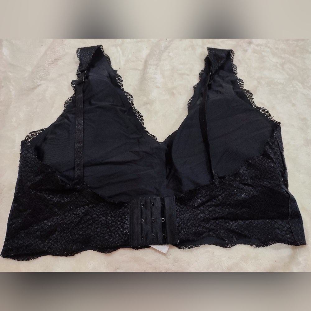 Snake Embossed texture comfort bra - Picture 5 of 6